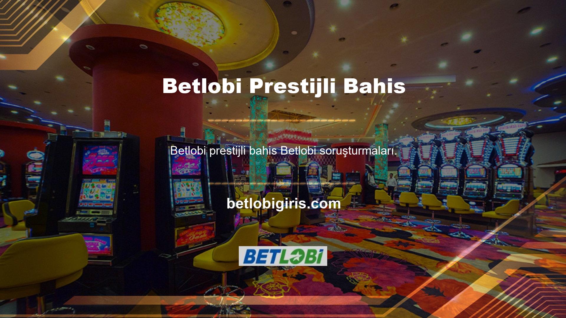 Betlobi Avrupa'daki en prestijli bahisçilerle işbirliği yapan Rus bahis alanlarından biridir